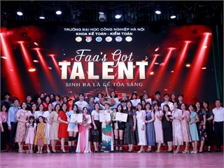 Chung kết cuộc thi " Tìm kiếm tài năng FAA’S GOT TALENT - Khoảnh khắc tỏa sáng nhất của những tài năng