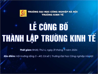 Lễ công bố thành lập Trường Kinh tế