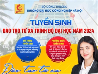 Tuyển sinh đào tạo từ xa trình độ đại học năm 2024