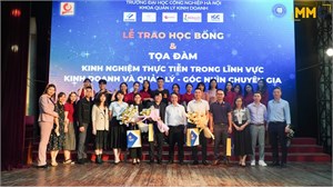 Sinh viên Quản trị kinh doanh, Logistics & Quản lý chuỗi cung ứng tiếp nhận kiến thức dưới góc nhìn chuyên gia