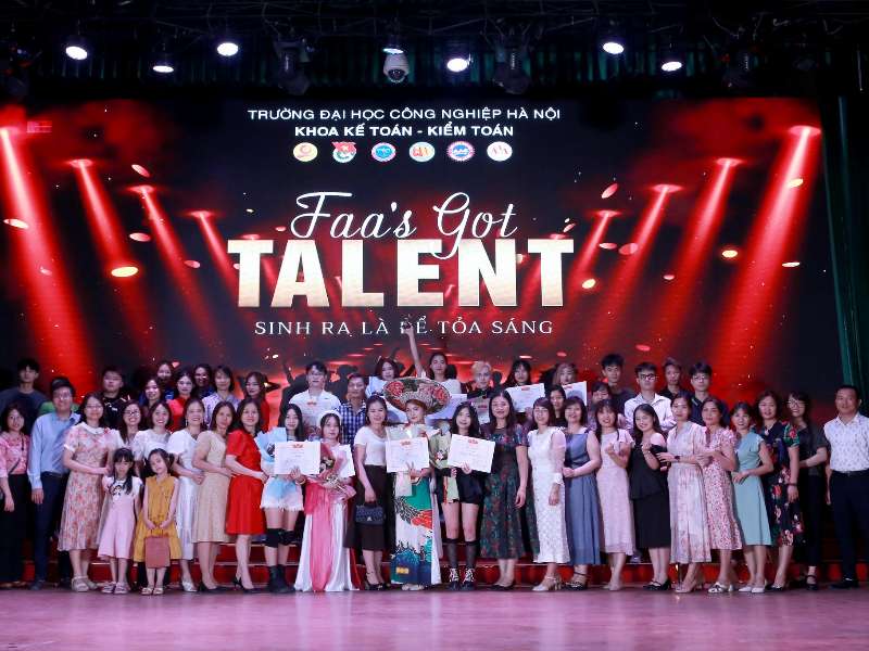 Chung kết cuộc thi " Tìm kiếm tài năng FAA’S GOT TALENT - Khoảnh khắc tỏa sáng nhất của những tài năng