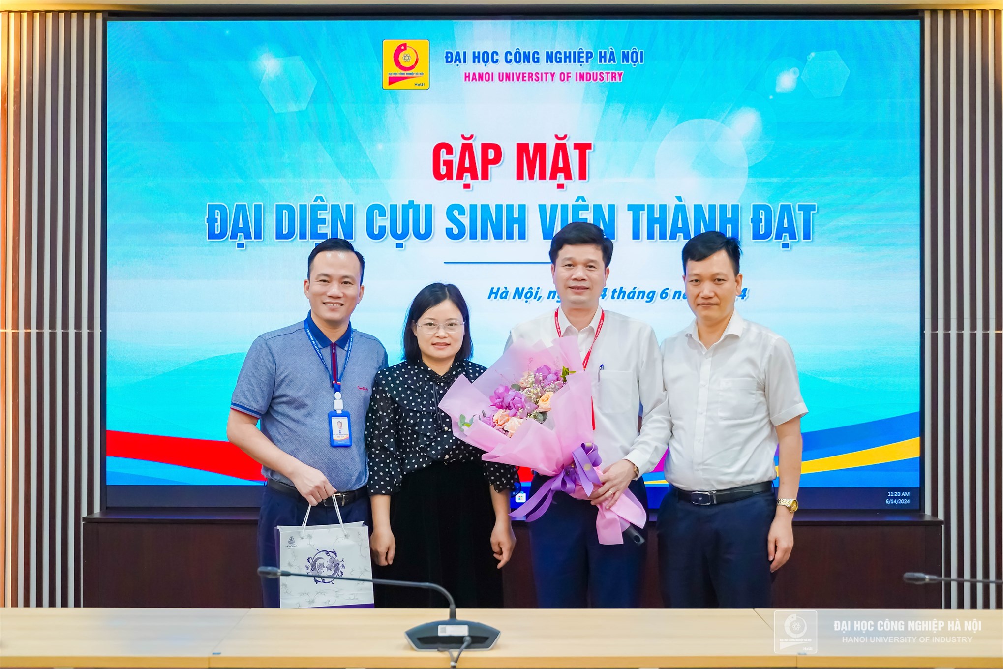 Kết nối mạng lưới cựu sinh viên, lan tỏa giá trị truyền thống Đại học Công nghiệp Hà Nội