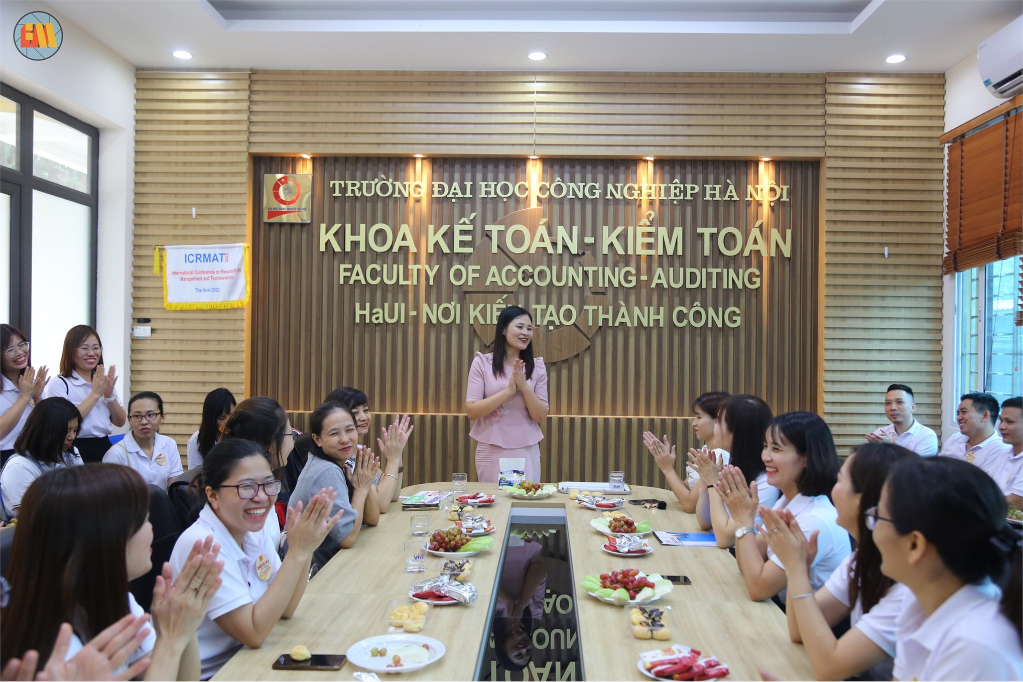 Khoa Kế Toán - Kiểm toán thực hiện chương trình dấu ấn Đại học Công Nghiệp Hà Nội - Hành trình kết nối