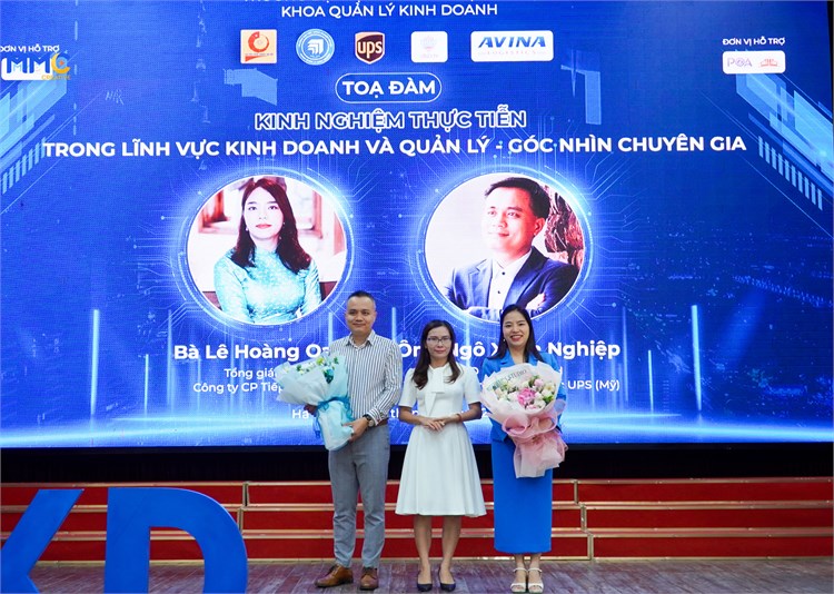 Tọa đàm `Kinh nghiệm thực tiễn` góp phần nâng cao chất lượng đào tạo sinh viên Quản trị kinh doanh, Logistics & Quản lý chuỗi cung ứng