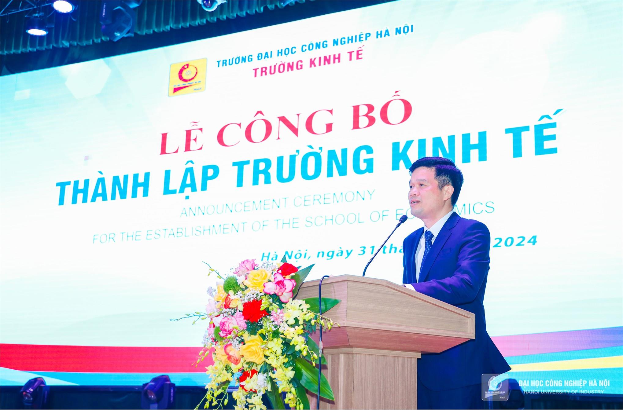 Trường Kinh tế, Trường Đại học Công nghiệp Hà Nội: Kết nối nguồn lực - Sẵn sàng hội nhập – Vững bước vươn cao