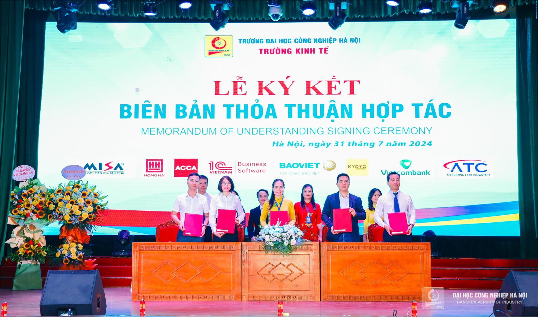 Trường Kinh tế, Trường Đại học Công nghiệp Hà Nội: Kết nối nguồn lực - Sẵn sàng hội nhập – Vững bước vươn cao