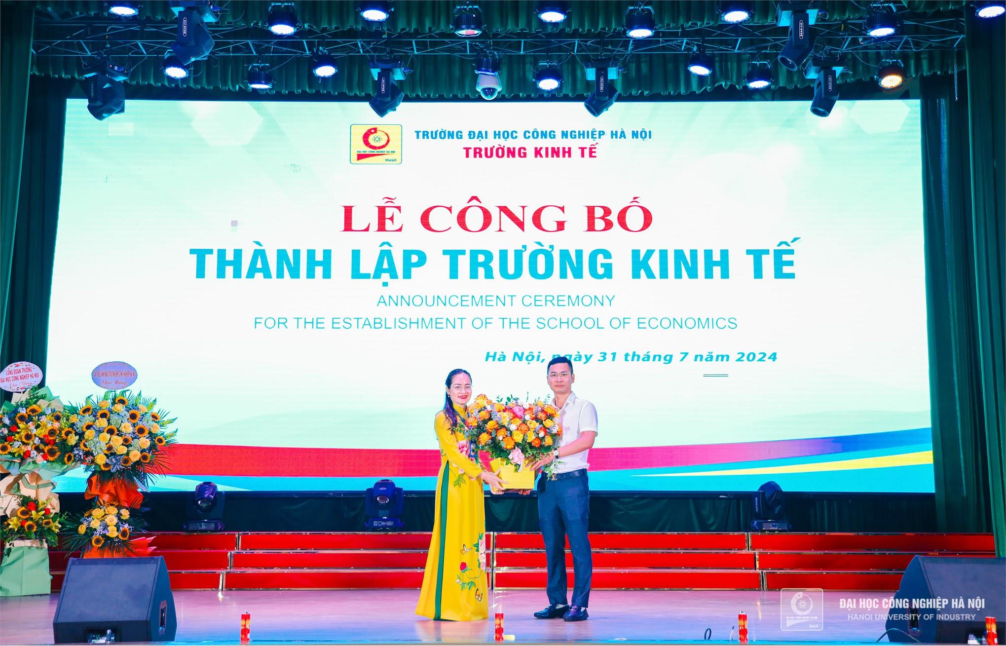 Trường Kinh tế, Trường Đại học Công nghiệp Hà Nội: Kết nối nguồn lực - Sẵn sàng hội nhập – Vững bước vươn cao