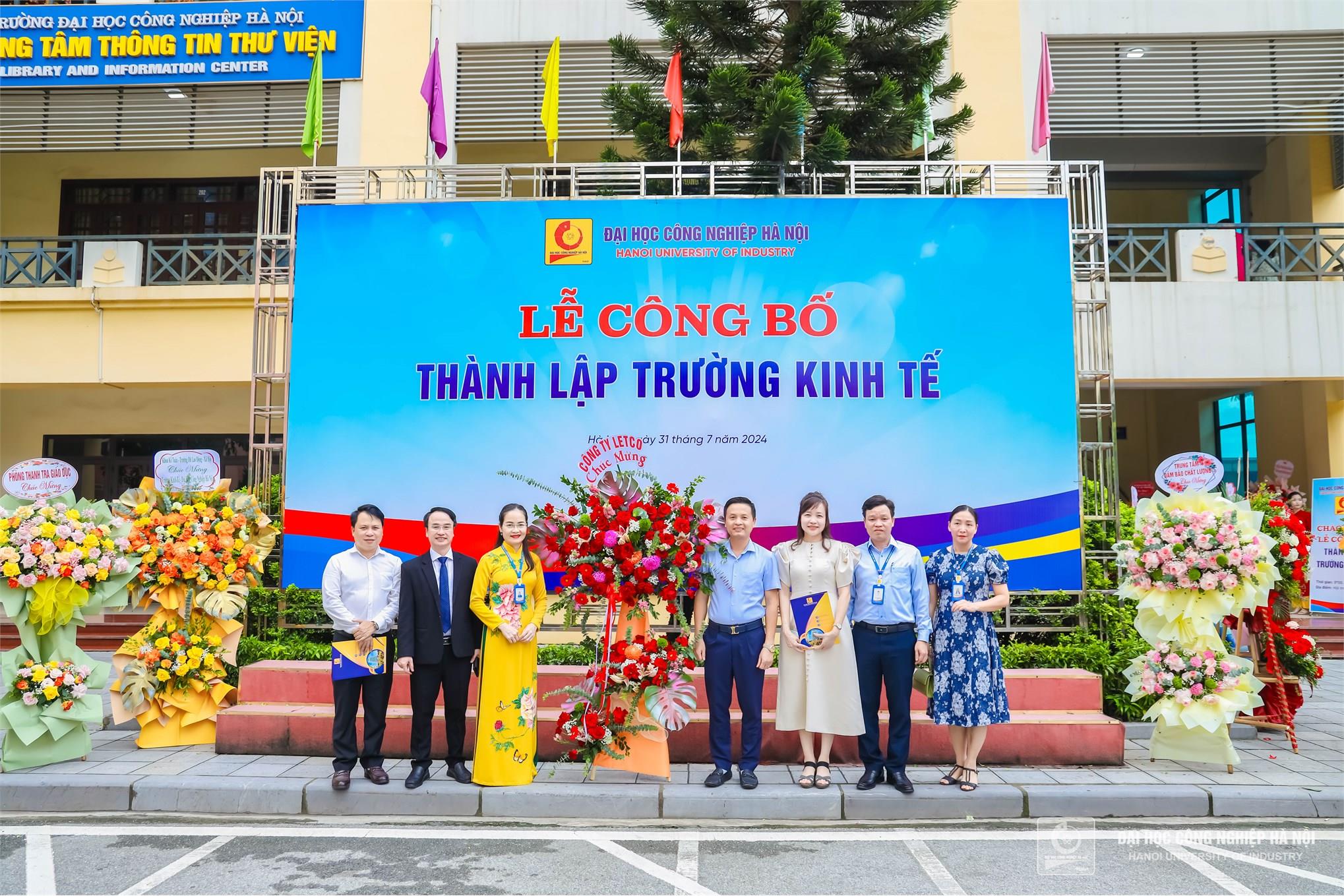 Trường Kinh tế, Trường Đại học Công nghiệp Hà Nội: Kết nối nguồn lực - Sẵn sàng hội nhập – Vững bước vươn cao