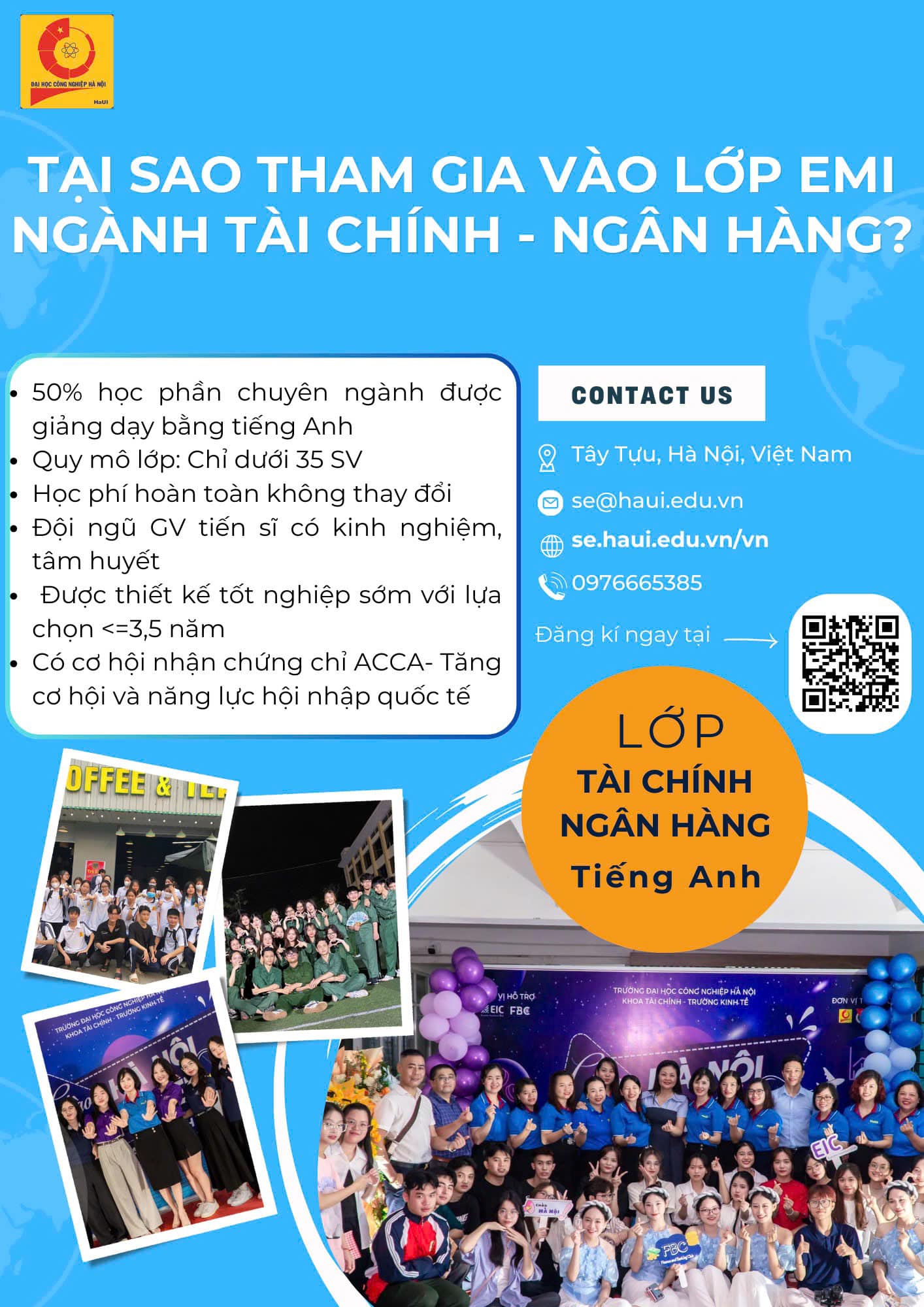 Lớp EMI ngành Tài chính - Ngân hàng