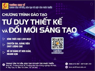 CHƯƠNG TRÌNH ĐÀO TẠO TƯ DUY THIẾT KẾ VÀ ĐỔI MỚI SÁNG TẠO