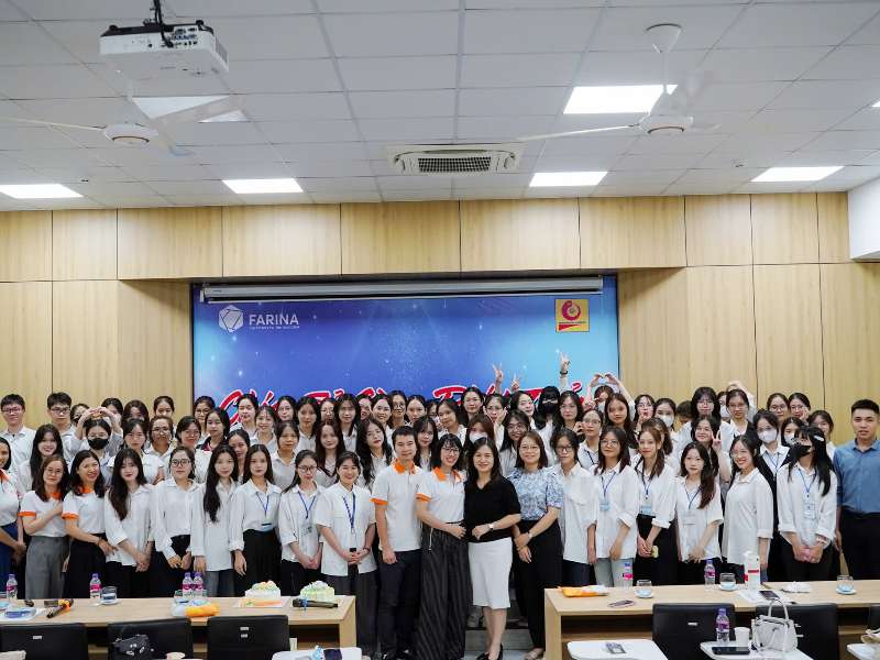 Tham quan thực tế doanh nghiệp Trường Kinh tế - tại Công ty TNHH Thực phẩm FARINA (Bắc Ninh)