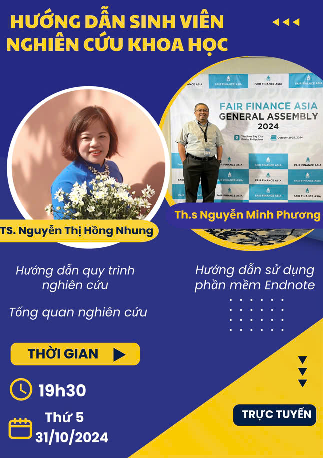 SE - Sinh viên nghiên cứu khoa học – Định hướng đam mê và phát triển kỹ năng cho sinh viên nghiên cứu khoa học