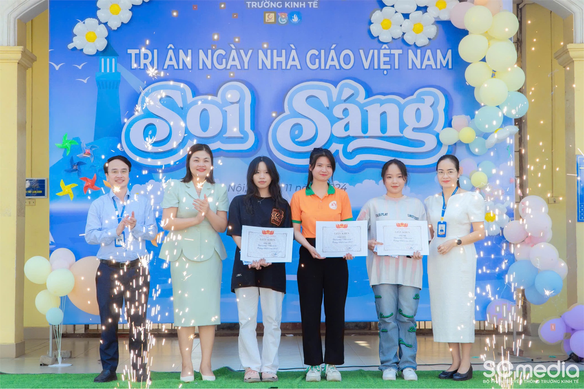 Trường Kinh tế, Trường đại học Công nghiệp Hà Nội long trọng tổ chức chuối hoạt động kỉ niệm Ngày Nhà giáo việt nam 20 - 11