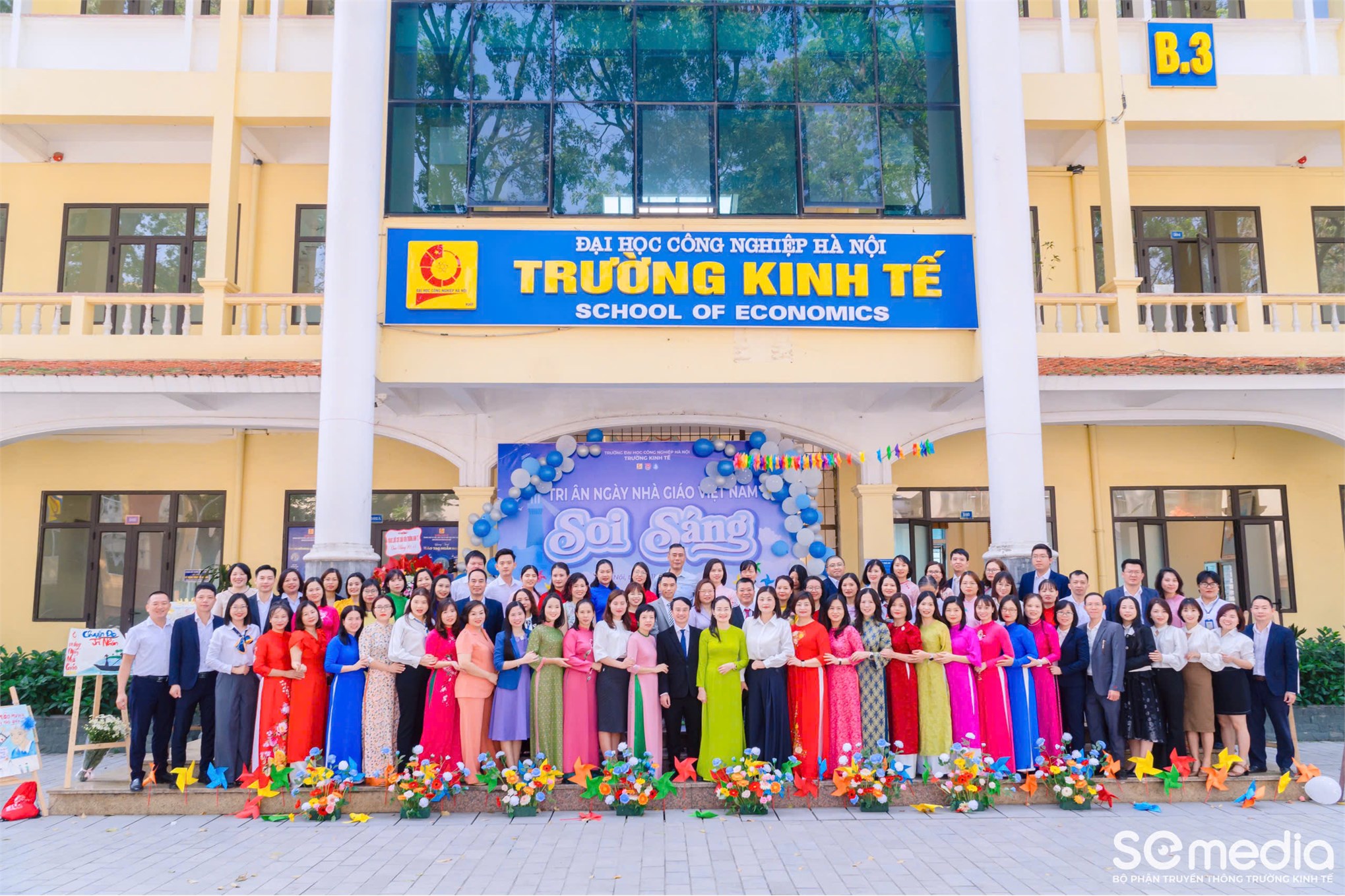 Trường Kinh tế, Trường đại học Công nghiệp Hà Nội long trọng tổ chức chuối hoạt động kỉ niệm Ngày Nhà giáo việt nam 20 - 11