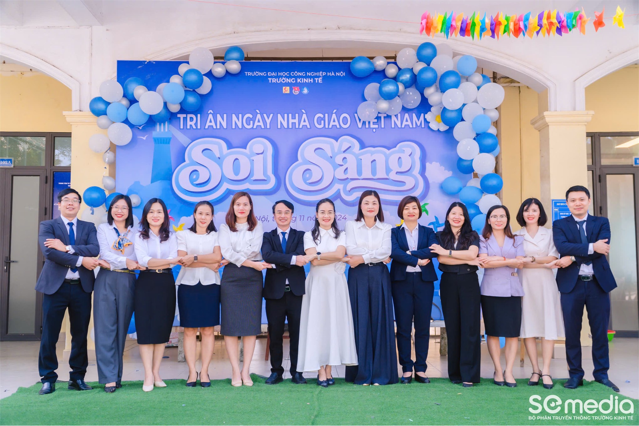 Trường Kinh tế, Trường đại học Công nghiệp Hà Nội long trọng tổ chức chuối hoạt động kỉ niệm Ngày Nhà giáo việt nam 20 - 11