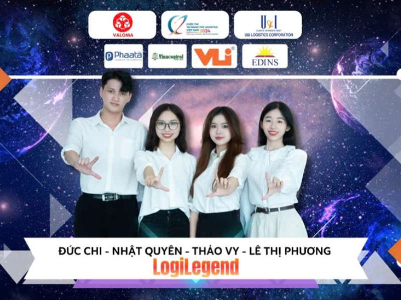 Đội thi Logilegend – Trường Kinh tế tham dự chung kết cuộc thi "Tài năng trẻ Logistics Việt Vam 2024 - Viet Nam Young Logistics Talents"