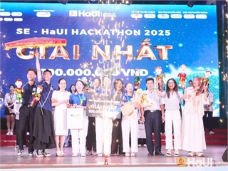 Chung kết cuộc thi SE - HaUI Hackathon 2025 “NeoCulture InnoBiz”: Sân chơi khởi nghiệp sáng tạo gắn kết văn hóa và công nghệ