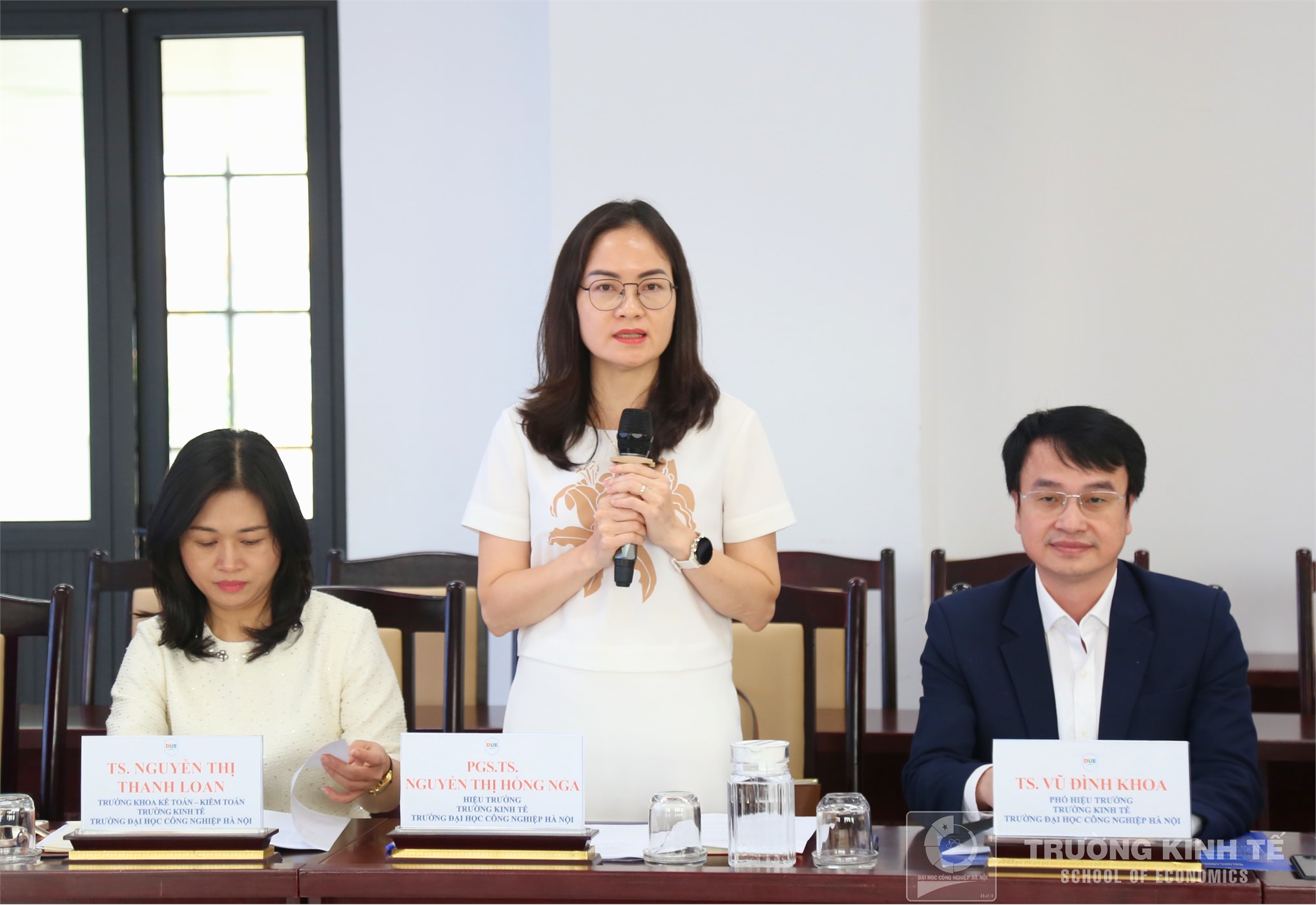 Lễ ký kết thỏa thuận hợp tác giữa Trường Đại học Công nghiệp Hà Nội và Trường Đại học Kinh tế - Đại học Đà Nẵng: Thắt chặt hợp tác - mở rộng cơ hội cho sinh viên