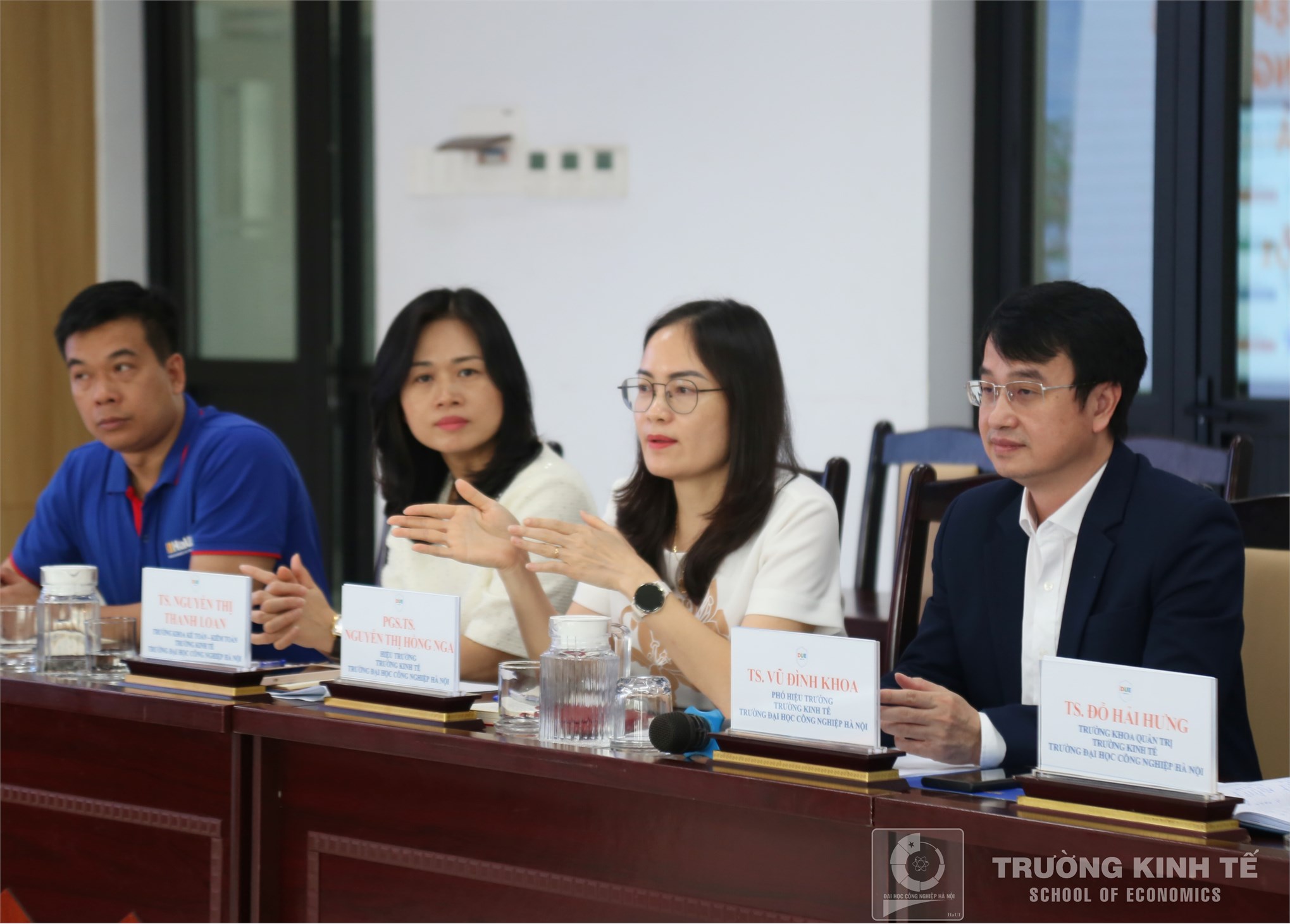 Lễ ký kết thỏa thuận hợp tác giữa Trường Đại học Công nghiệp Hà Nội và Trường Đại học Kinh tế - Đại học Đà Nẵng: Thắt chặt hợp tác - mở rộng cơ hội cho sinh viên