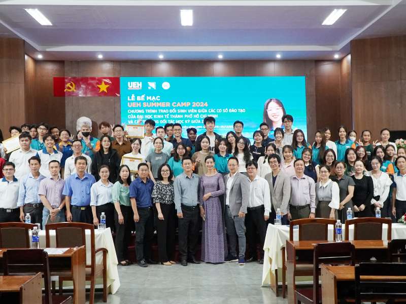 Khám phá bản thân, bứt phá giới hạn cùng "Summer camp 2025" Chương trình trao đổi sinh viên giữa Trường Kinh tế - HaUI và Đại học Kinh tế TP.HCM (UEH)