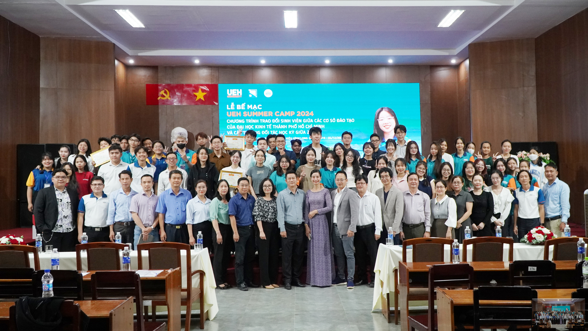 Khám phá bản thân, bứt phá giới hạn cùng `Summer camp 2025` Chương trình trao đổi sinh viên giữa Trường Kinh tế - HaUI và Đại học Kinh tế TP.HCM (UEH)