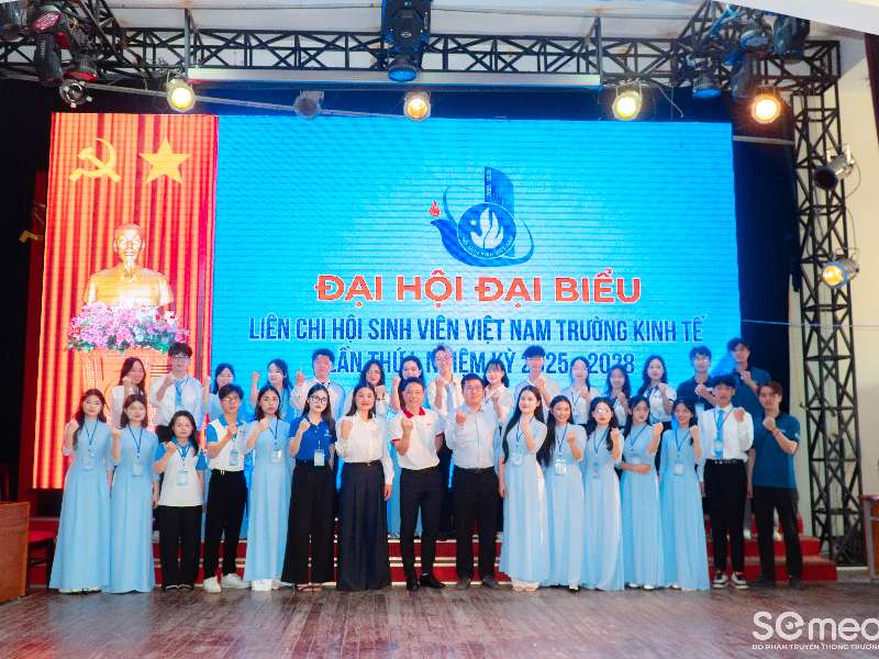 Đại hội đại biểu Liên chi hội Sinh viên Trường Kinh tế lần thứ I, nhiệm kỳ 2025–2028: Dấu mốc mới cho sự phát triển vững mạnh