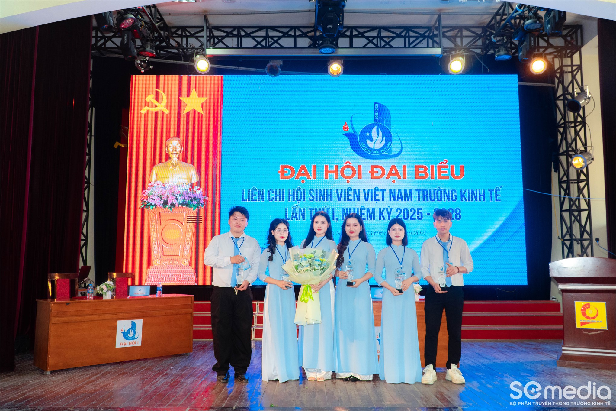 Đại hội đại biểu Liên chi hội Sinh viên Trường Kinh tế lần thứ I, nhiệm kỳ 2025–2028: Dấu mốc mới cho sự phát triển vững mạnh