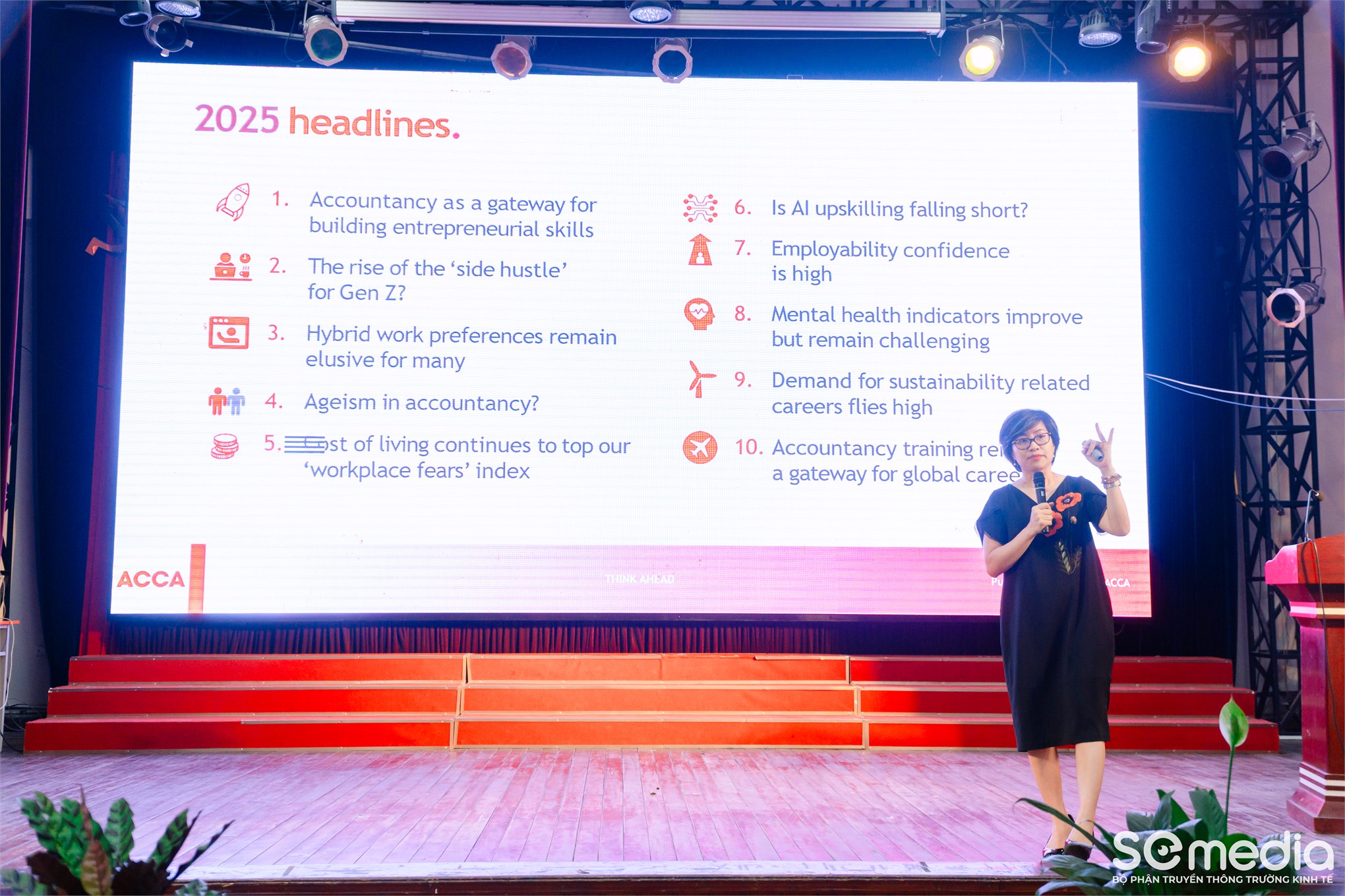 Tọa đàm “Định hướng nghề nghiệp với chứng chỉ quốc tế ACCA” diễn ra tại Trường Đại học Công nghiệp Hà Nội