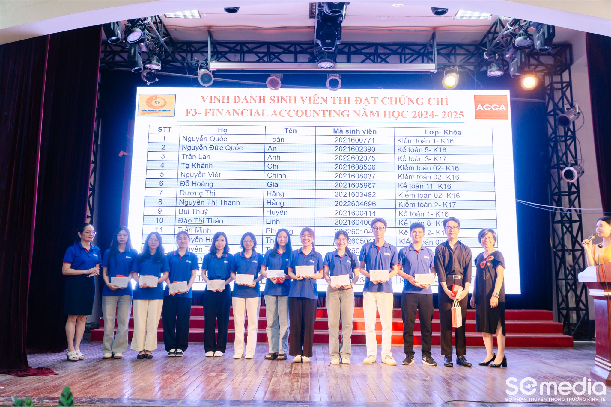 Tọa đàm “Định hướng nghề nghiệp với chứng chỉ quốc tế ACCA” diễn ra tại Trường Đại học Công nghiệp Hà Nội