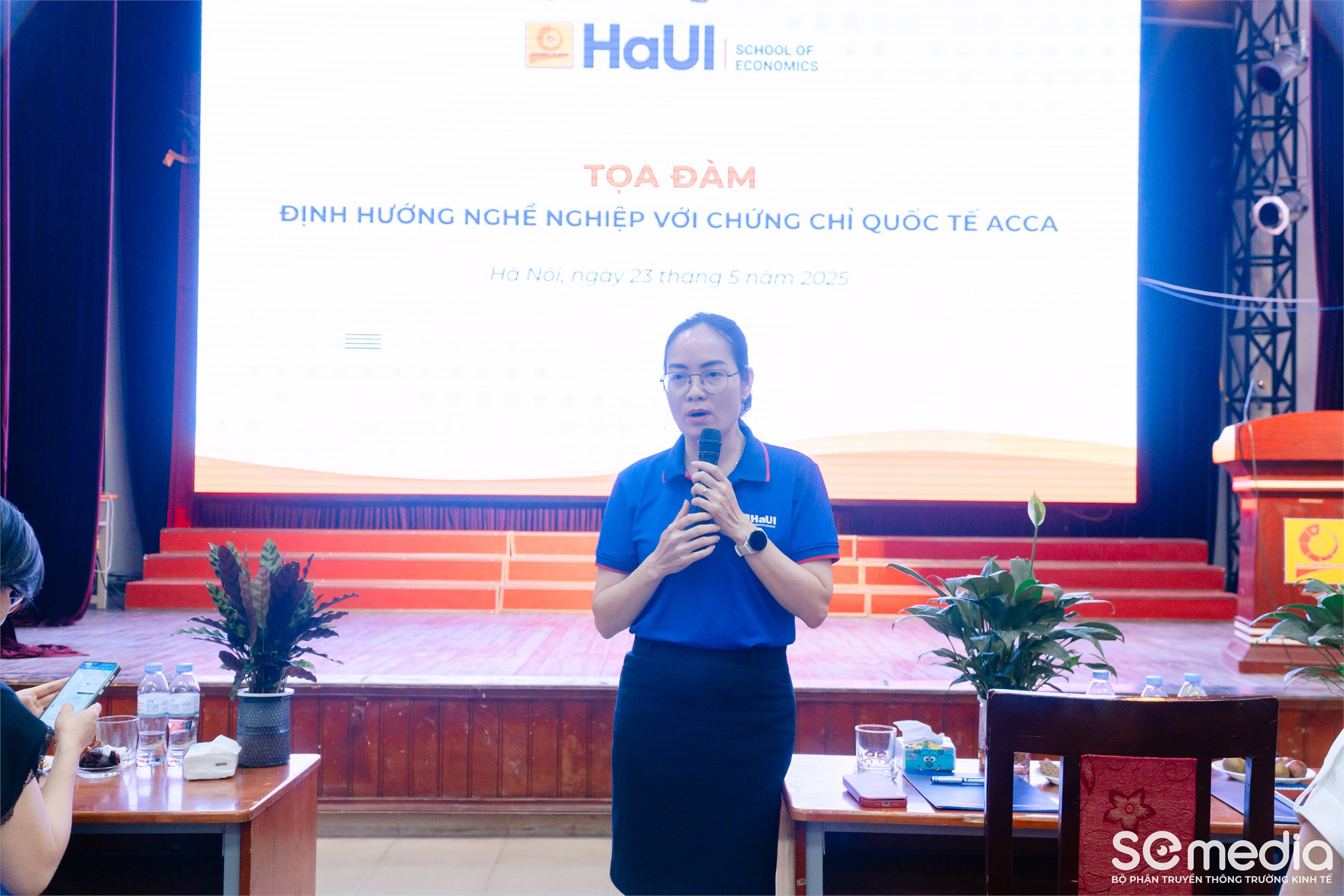 Tọa đàm “Định hướng nghề nghiệp với chứng chỉ quốc tế ACCA” diễn ra tại Trường Đại học Công nghiệp Hà Nội