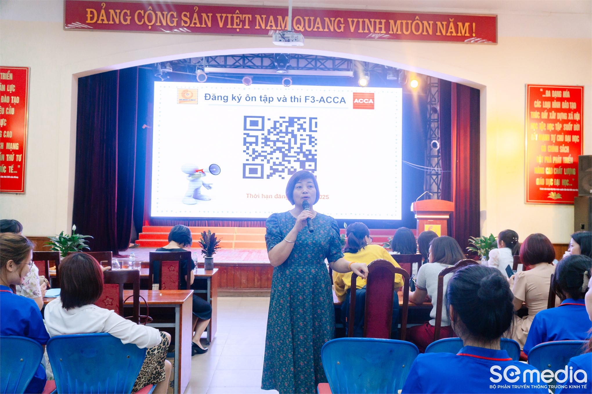 Tọa đàm “Định hướng nghề nghiệp với chứng chỉ quốc tế ACCA” diễn ra tại Trường Đại học Công nghiệp Hà Nội
