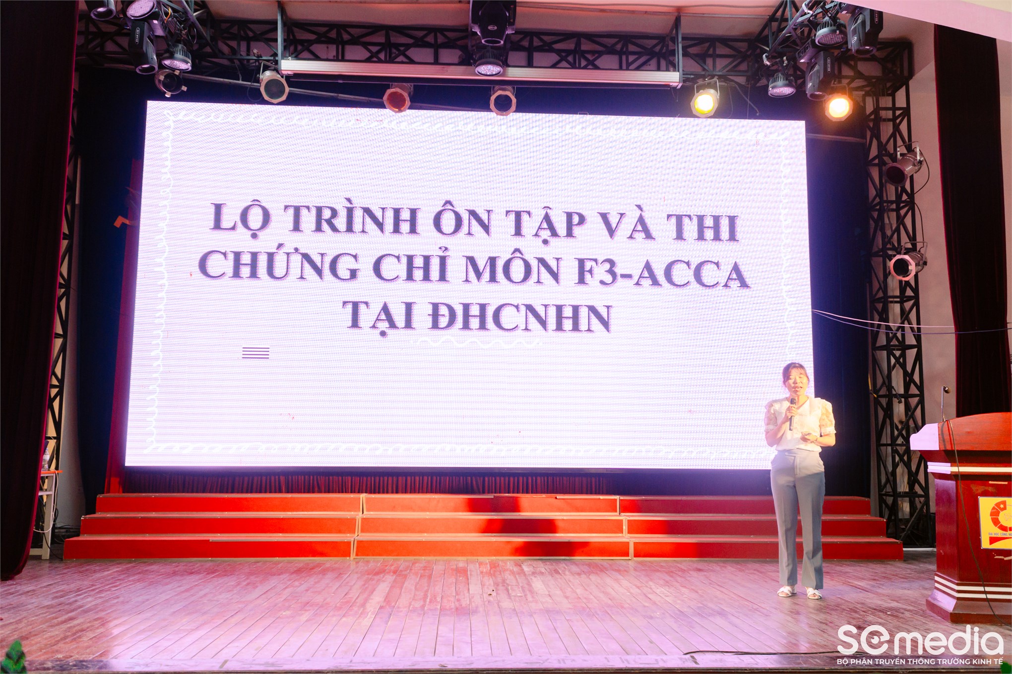 Tọa đàm “Định hướng nghề nghiệp với chứng chỉ quốc tế ACCA” diễn ra tại Trường Đại học Công nghiệp Hà Nội