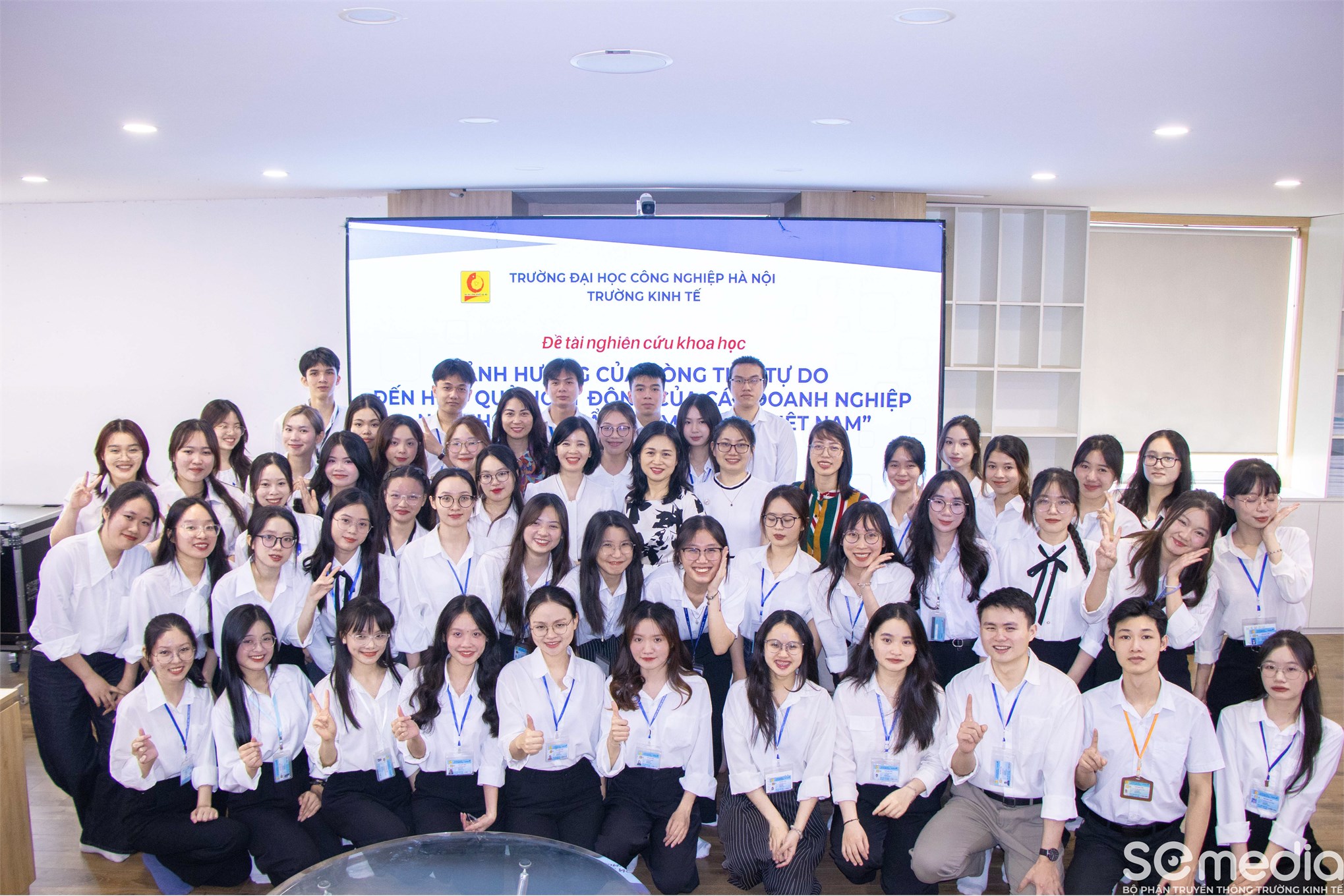 Trường Kinh tế, Đại học Công nghiệp Hà Nội tổ chức Hội nghị sinh viên Nghiên cứu khoa học cho sinh viên khối ngành Kế toán - Kiểm toán