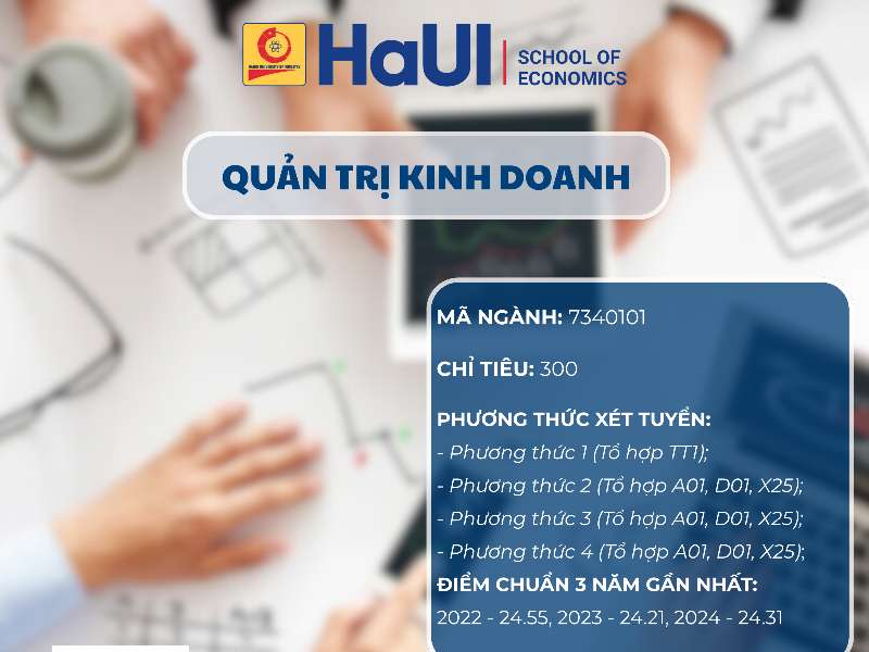 Ngành Quản trị kinh doanh – Lựa chọn linh hoạt cho những nhà lãnh đạo tương lai