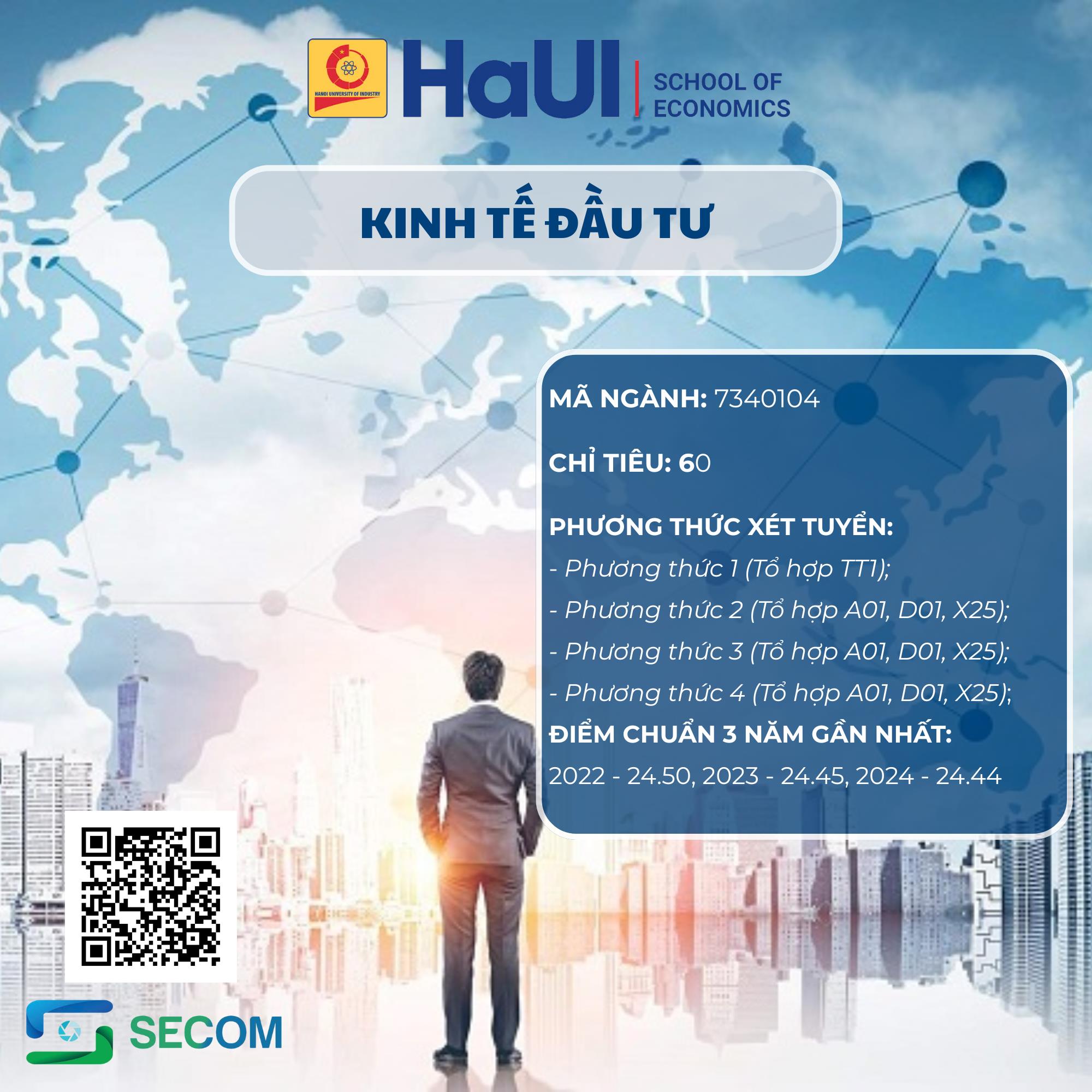 Kinh tế đầu tư – Nền tảng tư duy chiến lược, đòn bẩy cho sự nghiệp bền vững