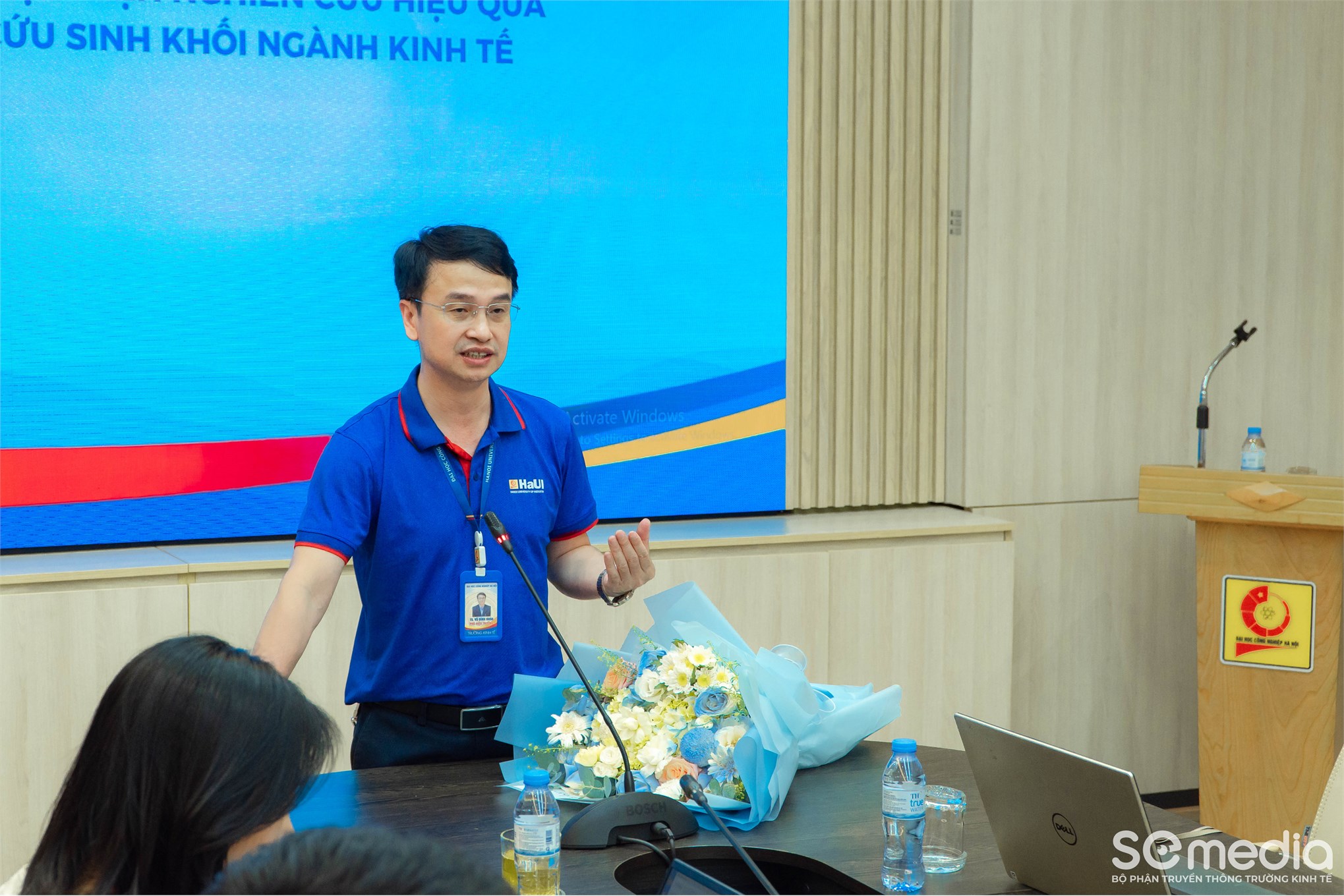 Trường Kinh tế tổ chức tọa đàm “Kinh nghiệm thực hiện nghiên cứu hiệu quả cho nghiên cứu sinh khối ngành kinh tế”