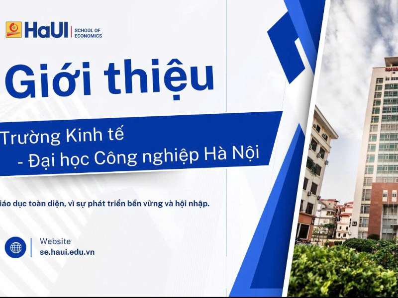 Catalogue Giới thiệu trường Kinh tế - Đại học Công nghiệp Hà Nội