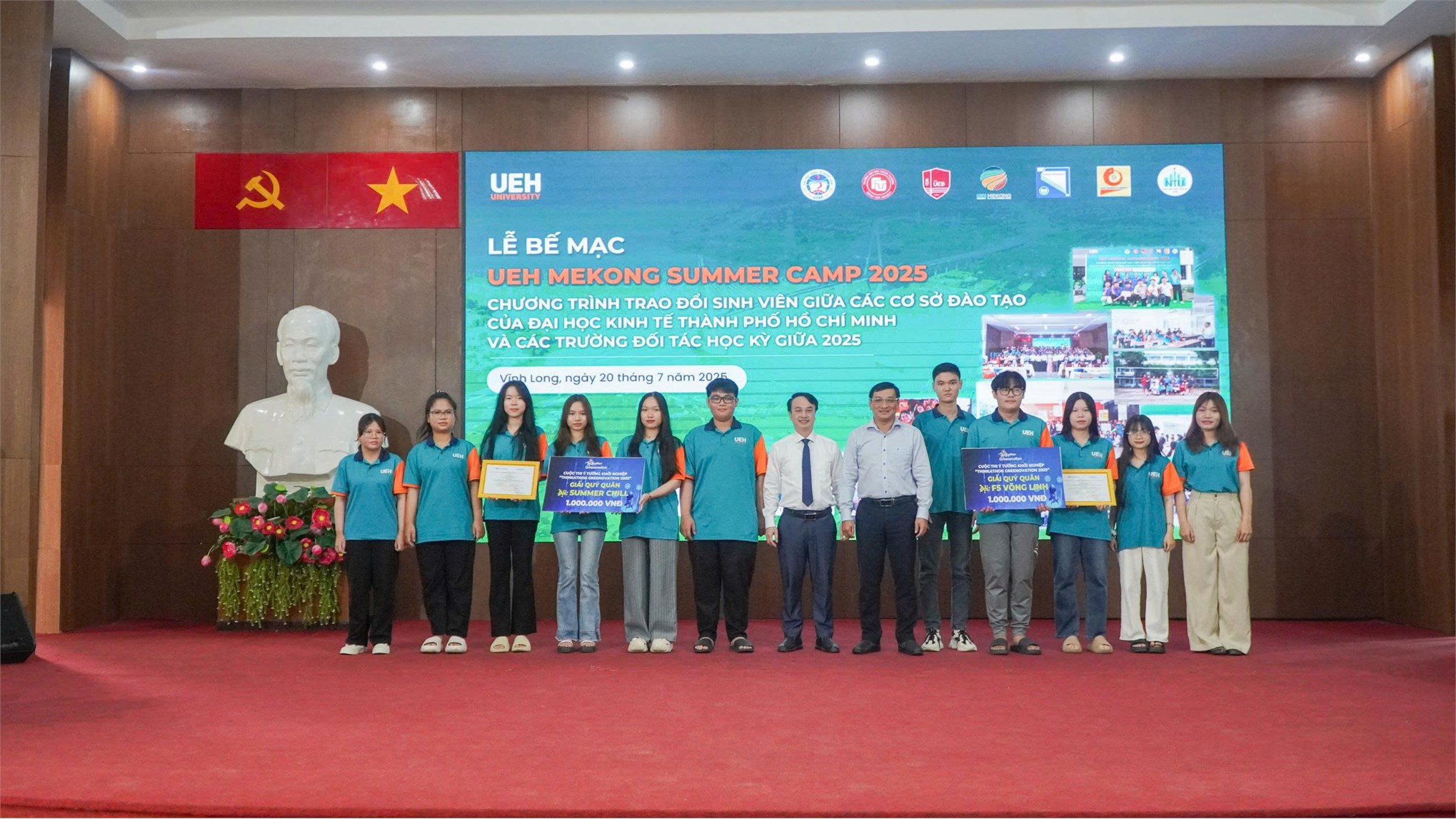 Sinh viên Trường Kinh tế - Trường Đại học Công nghiệp Hà Nội kết thúc tốt đẹp chương trình “UEH Mekong Summer Camp 2025” – Chương trình trao đổi sinh viên của UEH