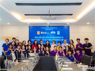 Trường Kinh tế, Trường Đại học Công nghiệp Hà Nội đón tiếp đoàn cán bộ Tổ chức Tài chính công bằng Châu Á (Fair Finance Asia - FFA)