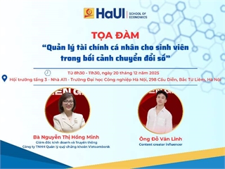 Tổ chức tọa đàm “Quản lý tài chính cá nhân cho sinh viên trong bối cảnh số”