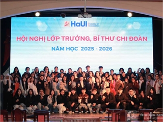 Trường Kinh tế tổ chức Hội nghị Lớp trưởng, Bí thư Chi đoàn năm học 2025 – 2026