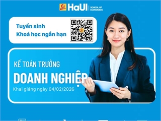 THÔNG BÁO KHAI GIẢNG LỚP KẾ TOÁN TRƯỞNG DOANH NGHIỆP (Khai giảng dự kiến: 04/02/2026)
