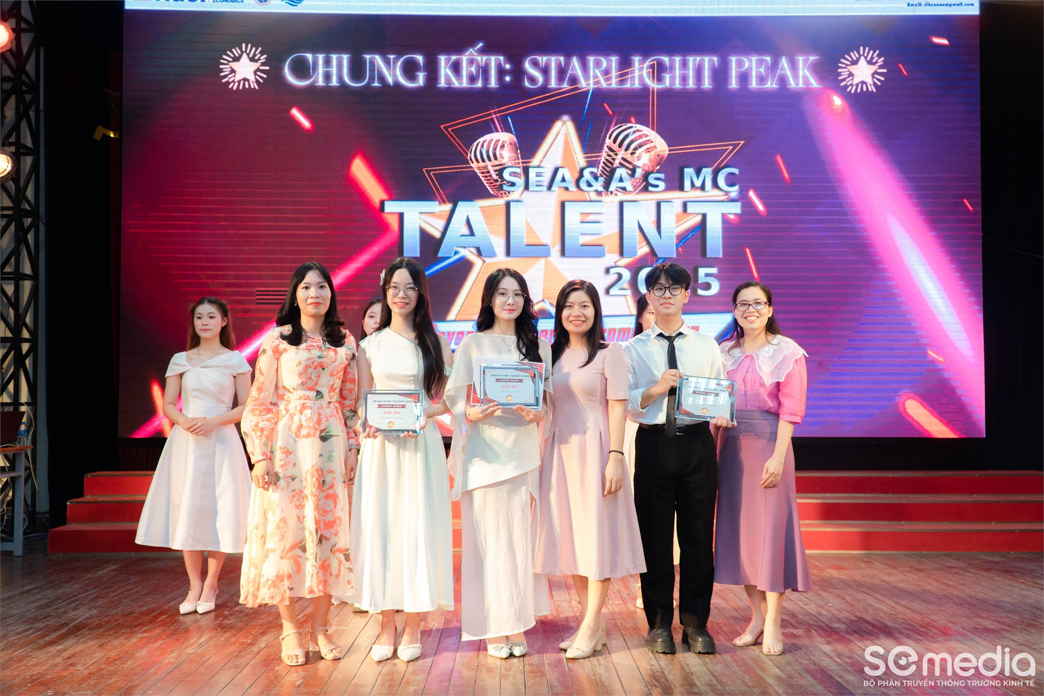 Chung kết cuộc thi SEAAA’s MC Talent 2025: Tỏa sáng bản lĩnh dẫn dắt – Chạm đỉnh Starlight Peak
