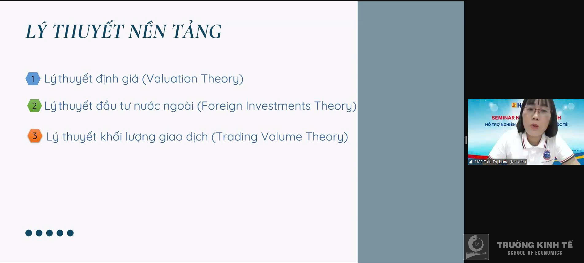Seminar cho Nghiên cứu sinh: Hỗ trợ nghiên cứu và công bố quốc tế