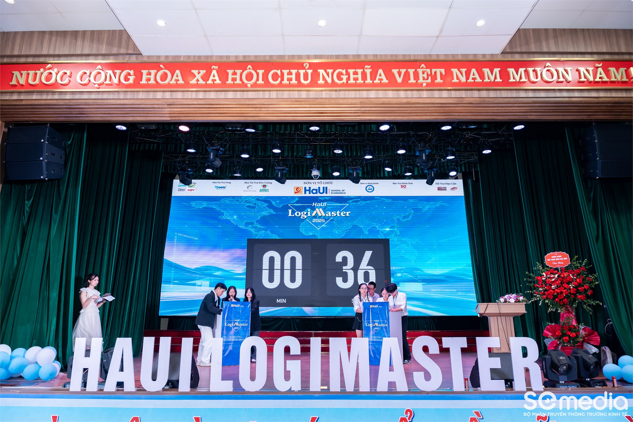 Chung kết HaUI LogiMaster 2025 – Bùng nổ sáng tạo với chủ đề “AI Shaping The Future of Logistics”