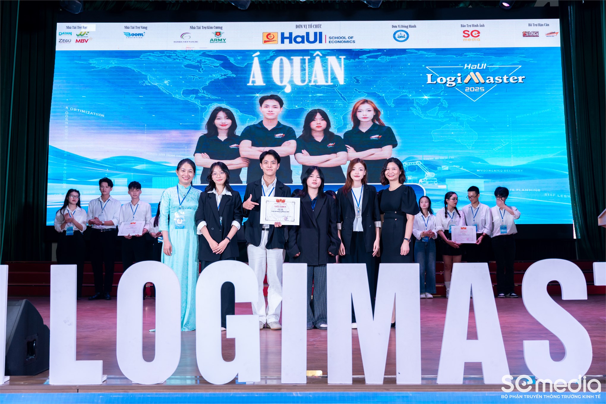 Chung kết HaUI LogiMaster 2025 – Bùng nổ sáng tạo với chủ đề “AI Shaping The Future of Logistics”