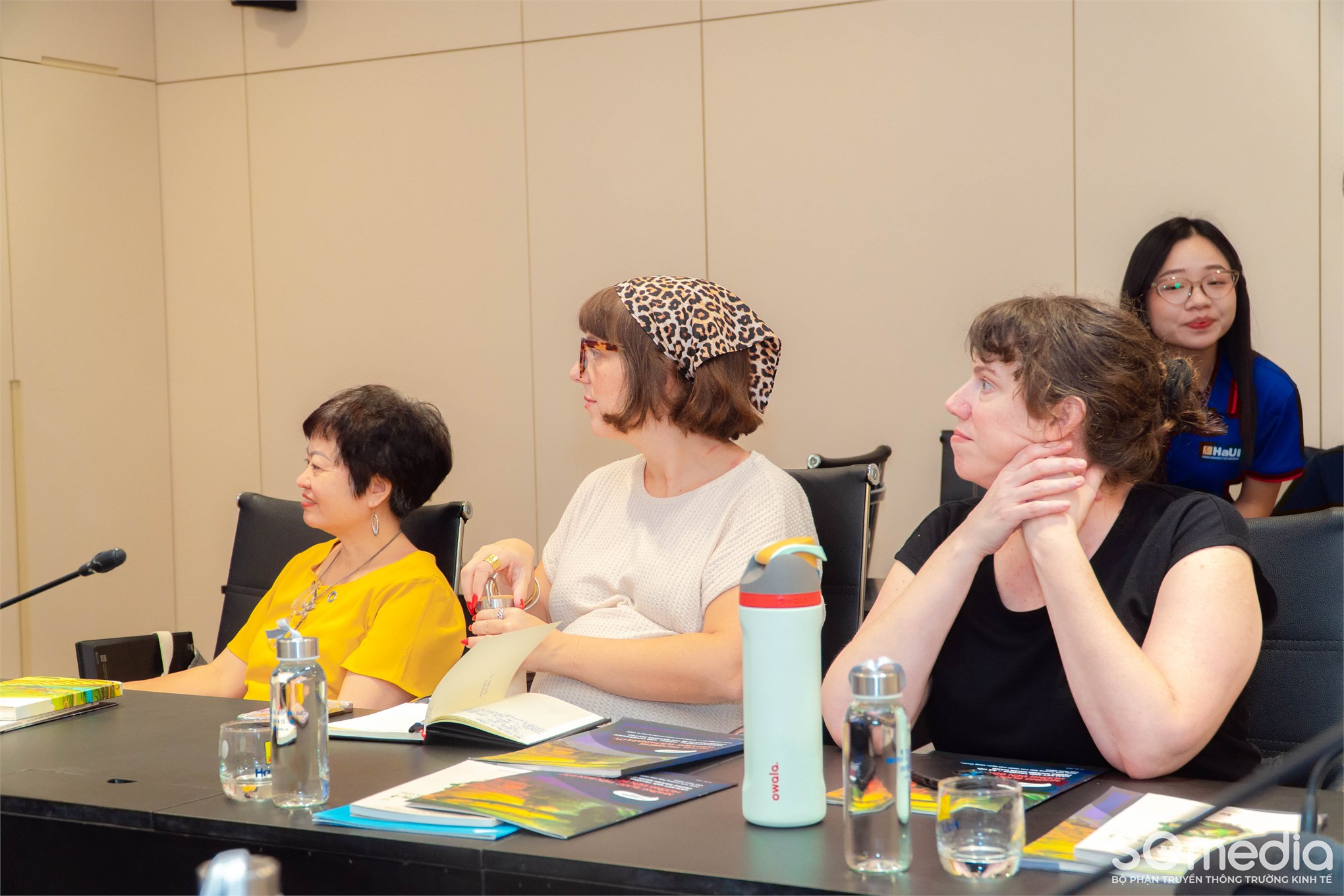 Trường Kinh tế, Trường Đại học Công nghiệp Hà Nội đón tiếp đoàn cán bộ Tổ chức Tài chính công bằng Châu Á (Fair Finance Asia - FFA)