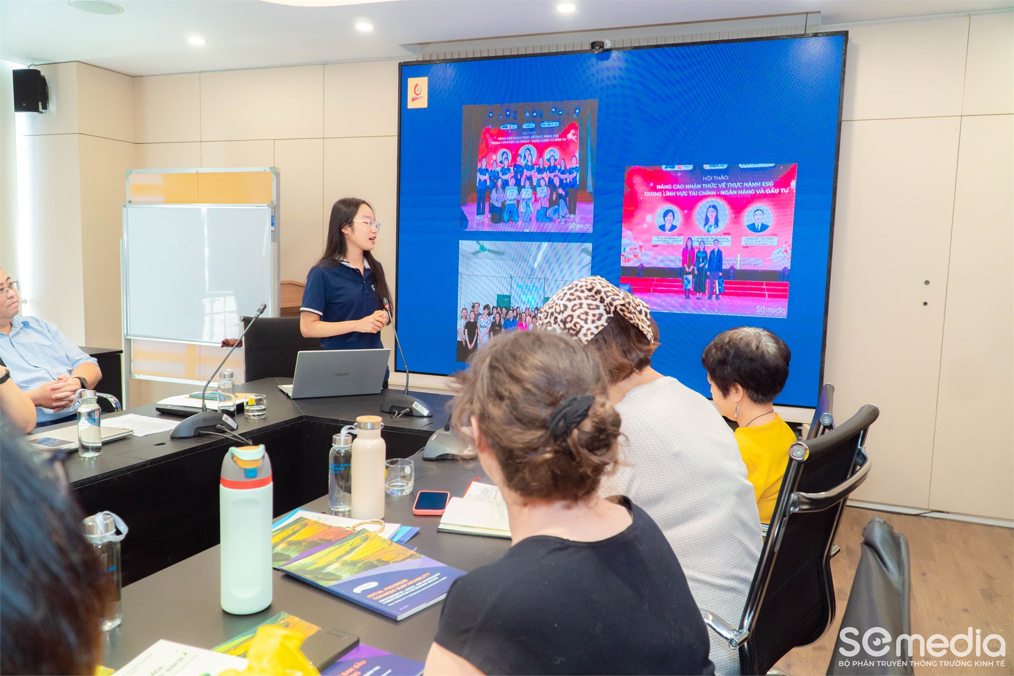 Trường Kinh tế, Trường Đại học Công nghiệp Hà Nội đón tiếp đoàn cán bộ Tổ chức Tài chính công bằng Châu Á (Fair Finance Asia - FFA)