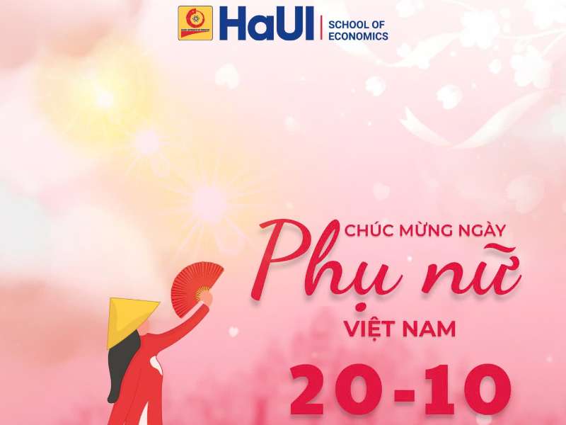 Trường Kinh tế chúc mừng ngày Phụ nữ Việt Nam 20/10