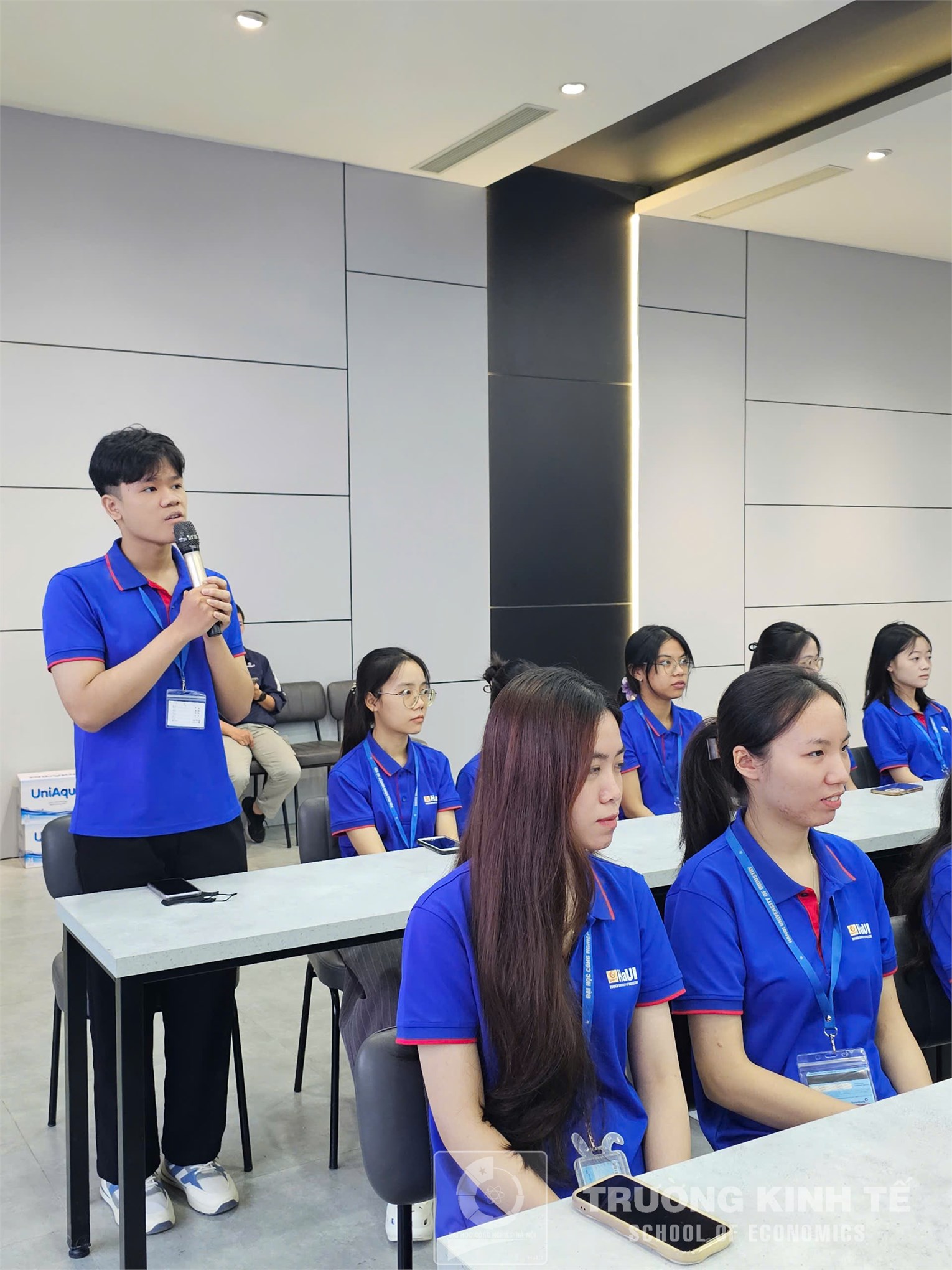 Tham quan thực tế doanh nghiệp Trường Kinh tế: Sinh viên Ngành Kế toán, Khoa Kế toán – Kiểm toán tham gia chương trình trải nghiệm thực tế và tư vấn hướng nghiệp tại Nhà máy bia Hà Nội Mê Linh